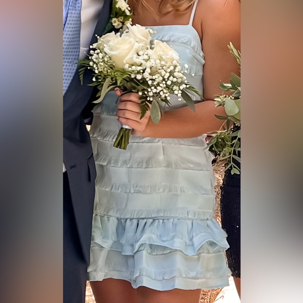 blue homecoming dress!